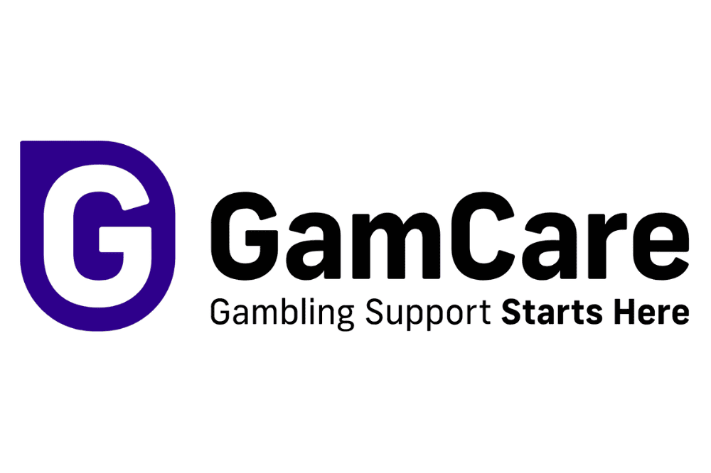 GamCare logo - gambling support starts here